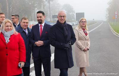 Uroczyste otwarcie obwodnicy Nowej Soli (etap III)