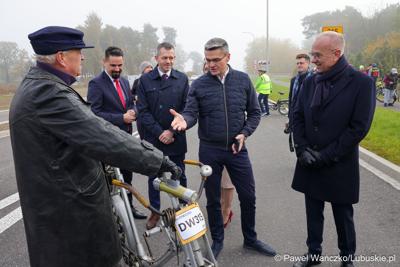 Uroczyste otwarcie obwodnicy Nowej Soli (etap III)
