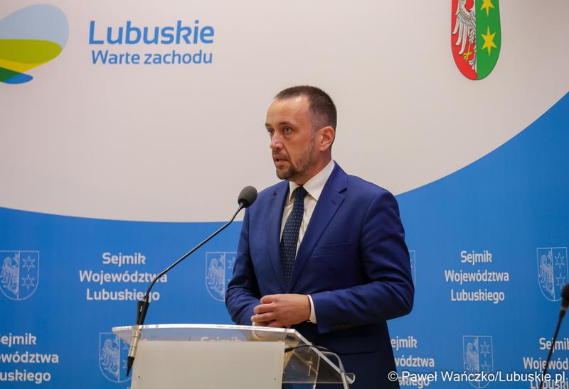 Uczestnicy IV zwyczajnej sesji Sejmiku Województwa Lubuskiego