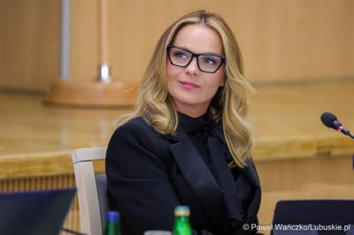 Przewodnicząca Sejmiku Województwa Lubuskiego Anna Synowiec 