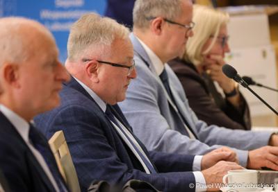 Uczestnicy IV zwyczajnej sesji Sejmiku Województwa Lubuskiego 