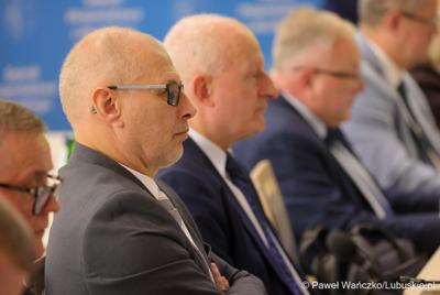 Uczestnicy IV zwyczajnej sesji Sejmiku Województwa Lubuskiego 