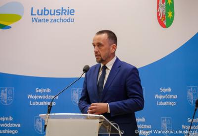 Uczestnicy IV zwyczajnej sesji Sejmiku Województwa Lubuskiego 