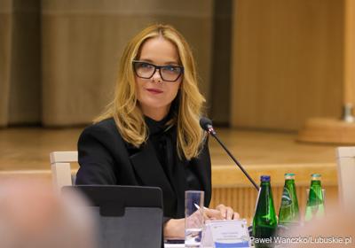 Przewodnicząca Sejmiku Województwa Lubuskiego Anna Synowiec