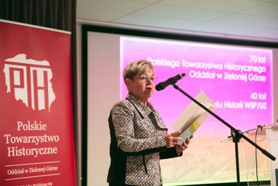 70-lecie Polskiego Towarzystwa Historycznego Oddział w Zielonej Górze oraz 40-lecie Instytutu Historii Uniwersytetu Zielonogórskiego! To spotkanie to hołd dla wszystkich, którzy przez dekady przyczyniali się do rozwoju badań historycznych w naszym regionie
