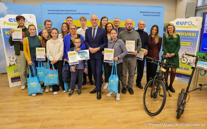 Uroczyste wręczenie nagród laureatom wyjątkowego konkursu terenowego EuroPoszukiwacze