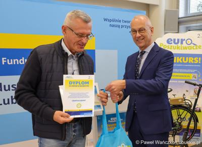 Uroczyste wręczenie nagród laureatom wyjątkowego konkursu terenowego EuroPoszukiwacze