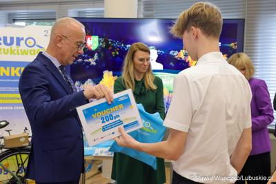 Uroczyste wręczenie nagród laureatom wyjątkowego konkursu terenowego EuroPoszukiwacze