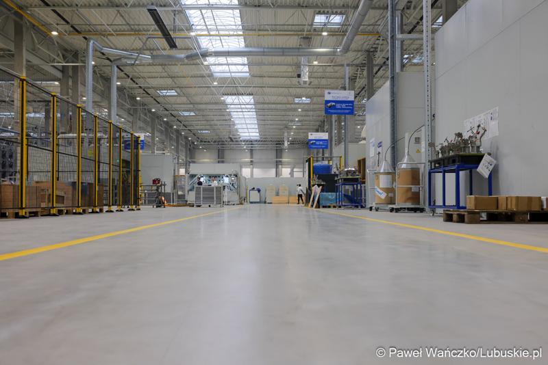 Hala produkcyjna firmy Minth w Wiechlicach koło Szprotawy