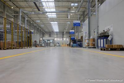 Hala produkcyjna firmy Minth w Wiechlicach koło Szprotawy