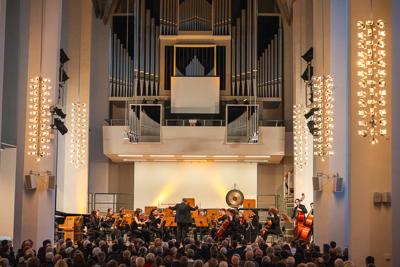Filharmonia Landu Brandenburgia oraz młodzi muzycy z Junge Philharmonie Brandenburg stworzyli niezapomnianą atmosferę