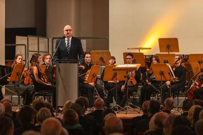Filharmonia Landu Brandenburgia oraz młodzi muzycy z Junge Philharmonie Brandenburg stworzyli niezapomnianą atmosferę