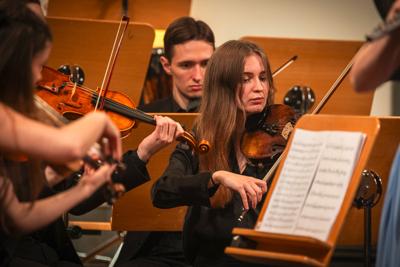 Filharmonia Landu Brandenburgia oraz młodzi muzycy z Junge Philharmonie Brandenburg stworzyli niezapomnianą atmosferę