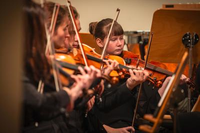Filharmonia Landu Brandenburgia oraz młodzi muzycy z Junge Philharmonie Brandenburg stworzyli niezapomnianą atmosferę