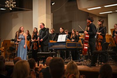 Filharmonia Landu Brandenburgia oraz młodzi muzycy z Junge Philharmonie Brandenburg stworzyli niezapomnianą atmosferę