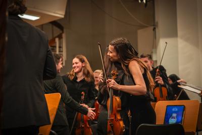 Filharmonia Landu Brandenburgia oraz młodzi muzycy z Junge Philharmonie Brandenburg stworzyli niezapomnianą atmosferę