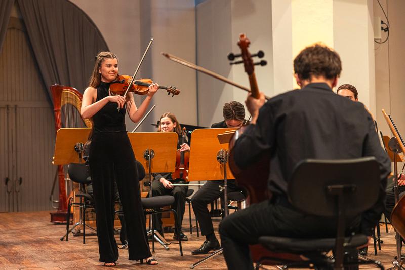 Filharmonia Landu Brandenburgia oraz młodzi muzycy z Junge Philharmonie Brandenburg stworzyli niezapomnianą atmosferę