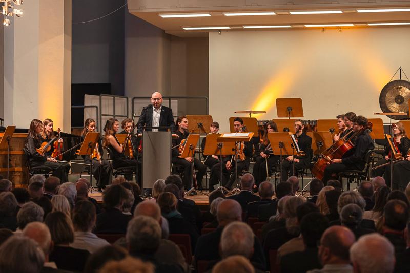 Filharmonia Landu Brandenburgia oraz młodzi muzycy z Junge Philharmonie Brandenburg stworzyli niezapomnianą atmosferę