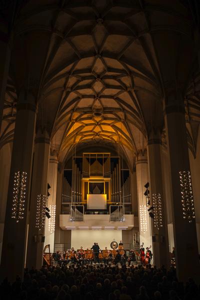 Filharmonia Landu Brandenburgia oraz młodzi muzycy z Junge Philharmonie Brandenburg stworzyli niezapomnianą atmosferę