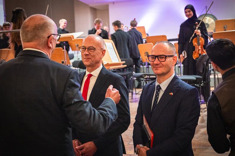 Filharmonia Landu Brandenburgia oraz młodzi muzycy z Junge Philharmonie Brandenburg stworzyli niezapomnianą atmosferę