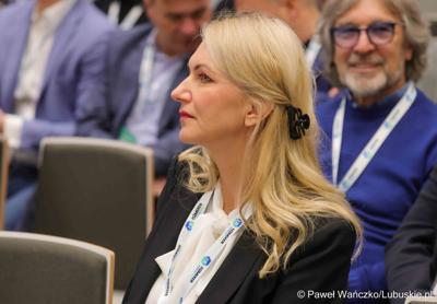 Uczestnicy Międzynarodowej Konferencji – Hydrogen Mixer 2024 w Parku Technologii Kosmicznych w Nowym Kisielinie 