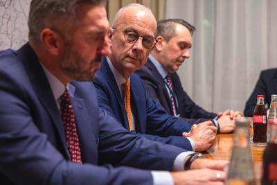 Spotkanie z wiceministrem infrastruktury Piotrem Malepszakiem