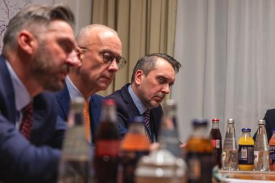 Spotkanie z wiceministrem infrastruktury Piotrem Malepszakiem