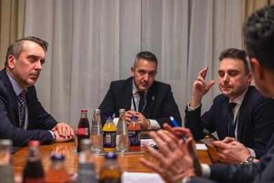 Spotkanie z wiceministrem infrastruktury Piotrem Malepszakiem