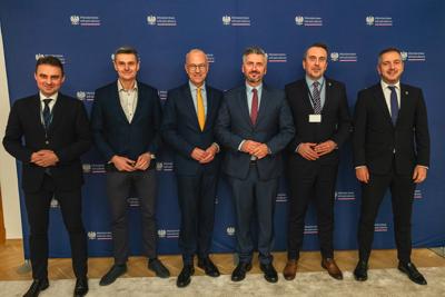 Spotkanie z wiceministrem infrastruktury Piotrem Malepszakiem