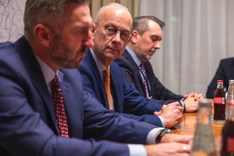 Spotkanie z wiceministrem infrastruktury Piotrem Malepszakiem