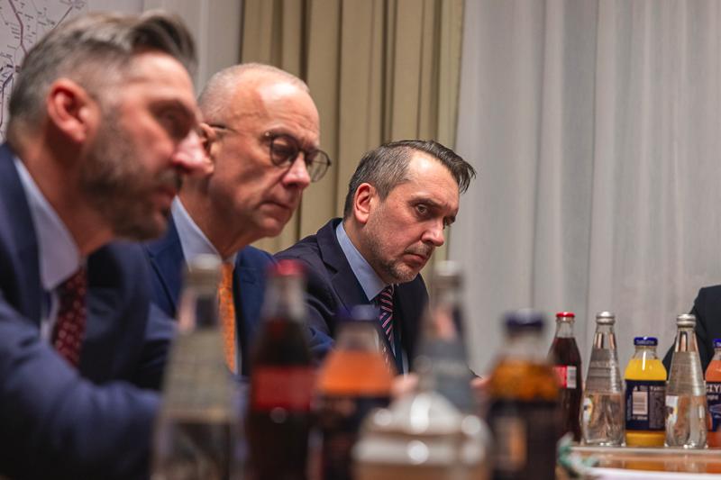 Spotkanie z wiceministrem infrastruktury Piotrem Malepszakiem