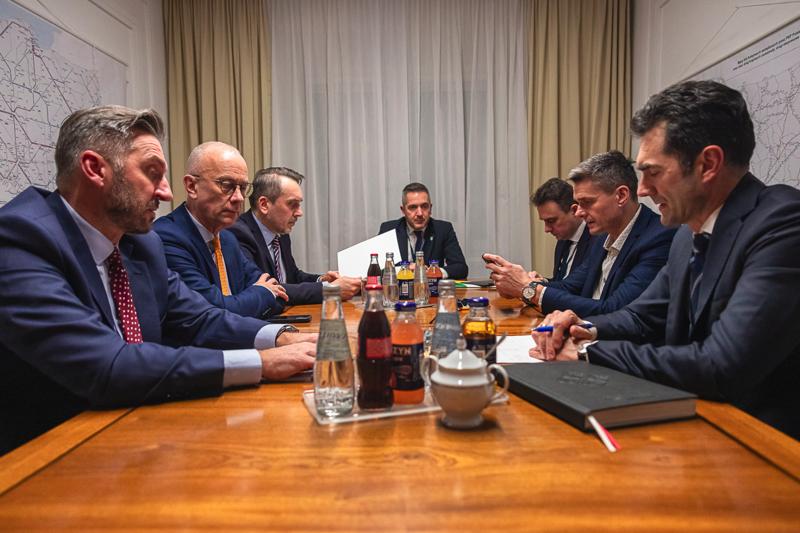 Spotkanie z wiceministrem infrastruktury Piotrem Malepszakiem