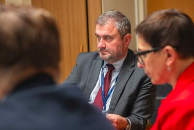 Spotkanie z sekretarzem stanu Stanisławem Bukowcem