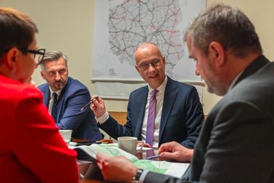 Spotkanie z sekretarzem stanu Stanisławem Bukowcem