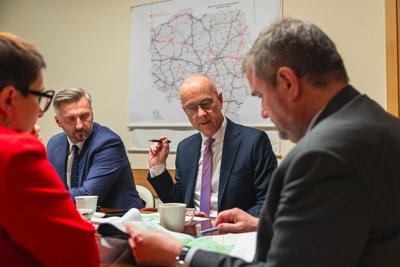 Spotkanie z sekretarzem stanu Stanisławem Bukowcem