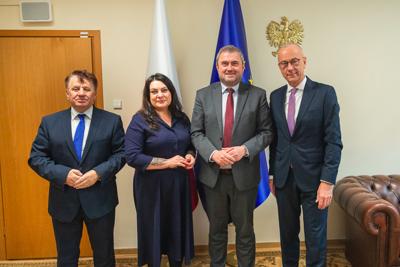 Spotkanie z sekretarzem stanu Stanisławem Bukowcem