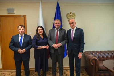 Spotkanie z sekretarzem stanu Stanisławem Bukowcem