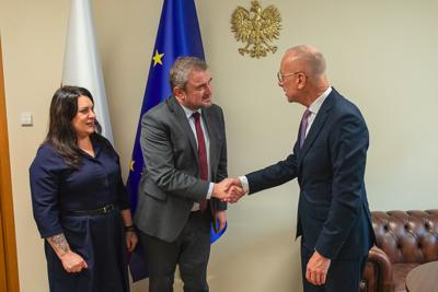 Spotkanie z sekretarzem stanu Stanisławem Bukowcem