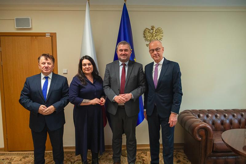Spotkanie z sekretarzem stanu Stanisławem Bukowcem