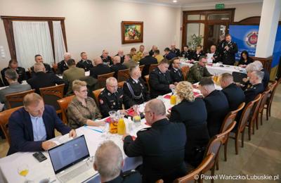 Posiedzenie Zarządu Oddziału Wojewódzkiego Związku Ochotniczych Straży Pożarnych RP Województwa Lubuskiego