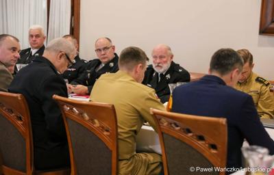 Posiedzenie Zarządu Oddziału Wojewódzkiego Związku Ochotniczych Straży Pożarnych RP Województwa Lubuskiego
