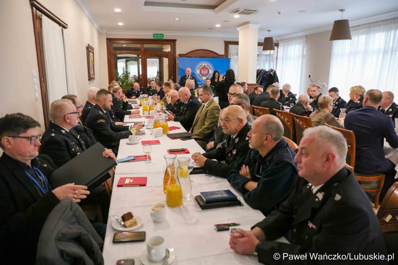 Posiedzenie Zarządu Oddziału Wojewódzkiego Związku Ochotniczych Straży Pożarnych RP Województwa Lubuskiego