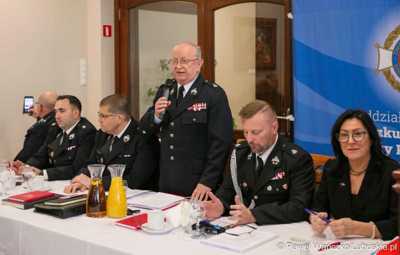 Posiedzenie Zarządu Oddziału Wojewódzkiego Związku Ochotniczych Straży Pożarnych RP Województwa Lubuskiego