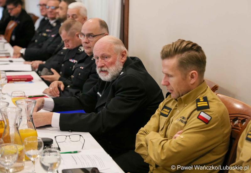 Posiedzenie Zarządu Oddziału Wojewódzkiego Związku Ochotniczych Straży Pożarnych RP Województwa Lubuskiego