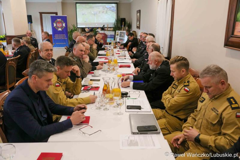 Posiedzenie Zarządu Oddziału Wojewódzkiego Związku Ochotniczych Straży Pożarnych RP Województwa Lubuskiego