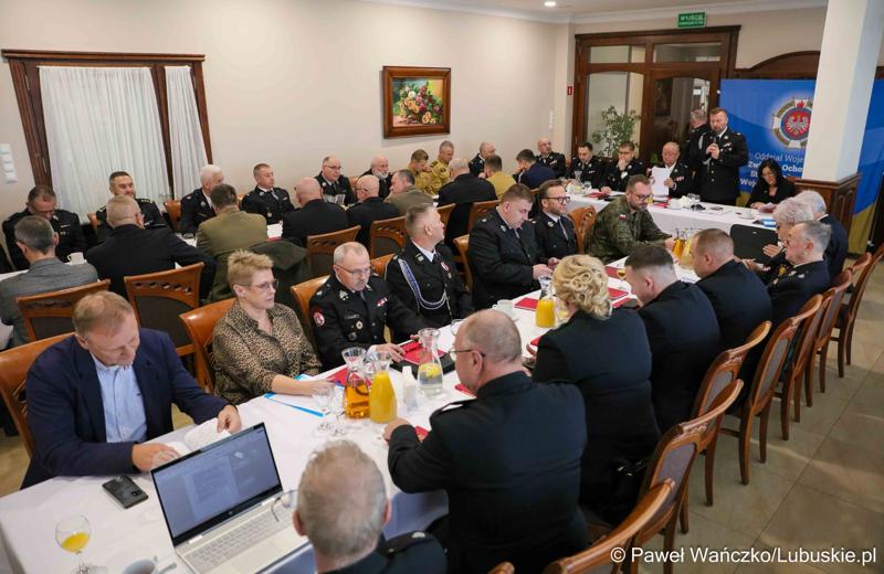 Posiedzenie Zarządu Oddziału Wojewódzkiego Związku Ochotniczych Straży Pożarnych RP Województwa Lubuskiego