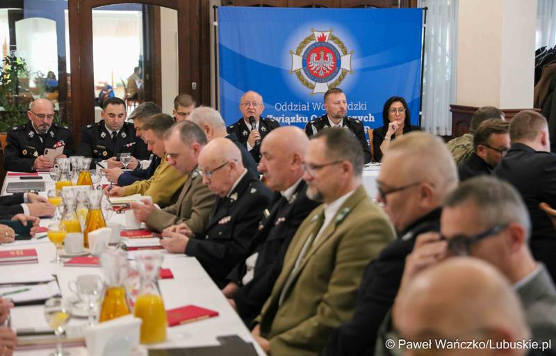 Posiedzenie Zarządu Oddziału Wojewódzkiego Związku Ochotniczych Straży Pożarnych RP Województwa Lubuskiego