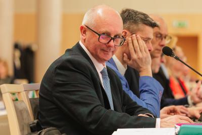W poniedziałek, 25 listopada 2024 r.  w Sali Kolumnowej w urzędzie marszałkowskim w Zielonej Górze odbyła się V Sesja Sejmiku Województwa Lubuskiego. 