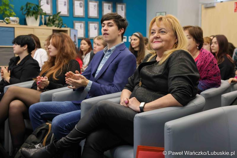 Uroczystość wręczenia nagród w konkursie na Młodzieżowego Dziennikarza Roku Województwa Lubuskiego
