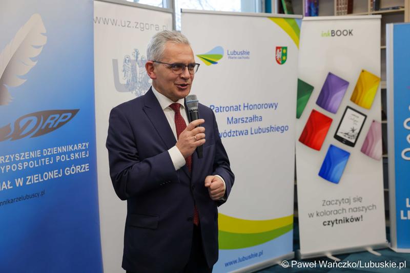 Uroczystość wręczenia nagród w konkursie na Młodzieżowego Dziennikarza Roku Województwa Lubuskiego